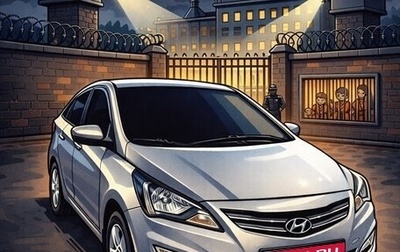 Hyundai Solaris II рестайлинг, 2015 год, 995 000 рублей, 1 фотография