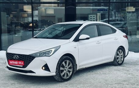 Hyundai Solaris II рестайлинг, 2021 год, 1 600 000 рублей, 1 фотография