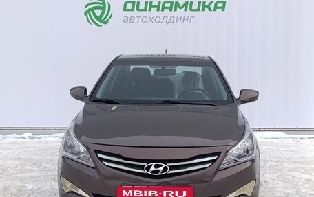 Hyundai Solaris II рестайлинг, 2016 год, 930 000 рублей, 2 фотография