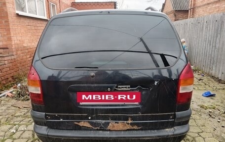 Opel Zafira A рестайлинг, 2002 год, 180 000 рублей, 10 фотография