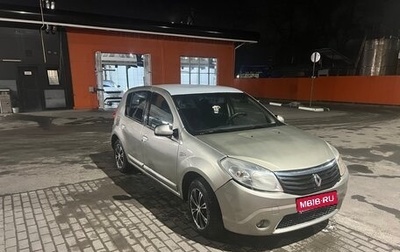 Renault Sandero I, 2010 год, 295 000 рублей, 1 фотография