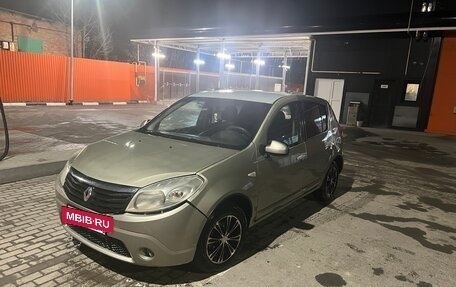 Renault Sandero I, 2010 год, 295 000 рублей, 3 фотография