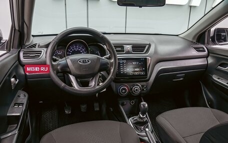KIA Rio III рестайлинг, 2012 год, 670 000 рублей, 6 фотография