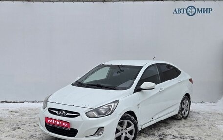 Hyundai Solaris II рестайлинг, 2013 год, 570 000 рублей, 1 фотография