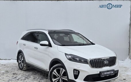 KIA Sorento III Prime рестайлинг, 2018 год, 2 800 000 рублей, 3 фотография