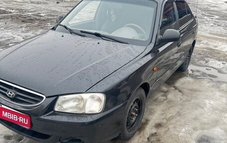 Hyundai Accent II, 2009 год, 450 000 рублей, 1 фотография