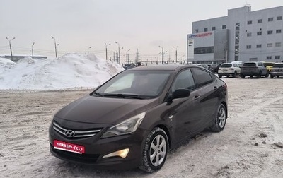 Hyundai Solaris II рестайлинг, 2015 год, 900 000 рублей, 1 фотография