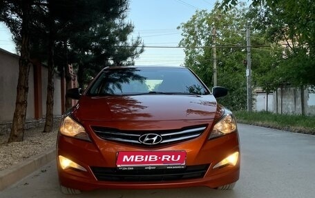 Hyundai Solaris II рестайлинг, 2014 год, 1 100 000 рублей, 1 фотография