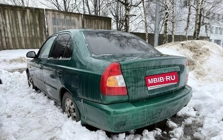 Hyundai Accent II, 2003 год, 60 000 рублей, 1 фотография