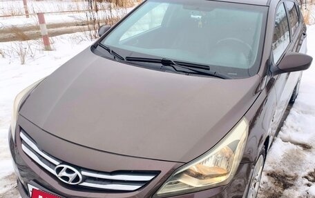 Hyundai Solaris II рестайлинг, 2015 год, 955 000 рублей, 6 фотография