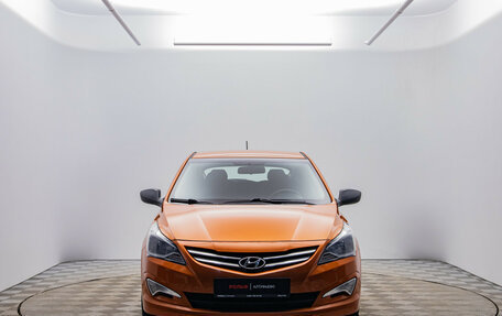 Hyundai Solaris II рестайлинг, 2015 год, 1 070 000 рублей, 2 фотография