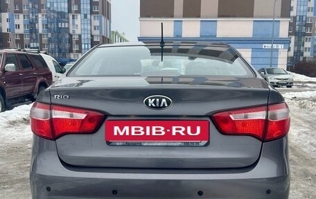 KIA Rio III рестайлинг, 2014 год, 980 000 рублей, 3 фотография