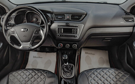 KIA Rio III рестайлинг, 2015 год, 929 000 рублей, 10 фотография