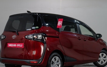 Toyota Sienta II, 2019 год, 1 669 000 рублей, 5 фотография