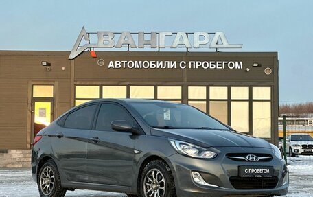 Hyundai Solaris II рестайлинг, 2011 год, 820 000 рублей, 7 фотография