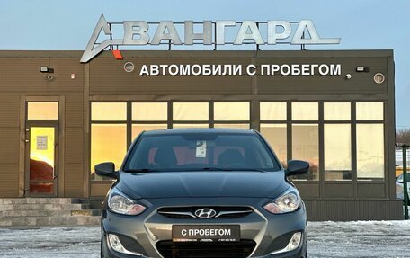 Hyundai Solaris II рестайлинг, 2011 год, 820 000 рублей, 8 фотография