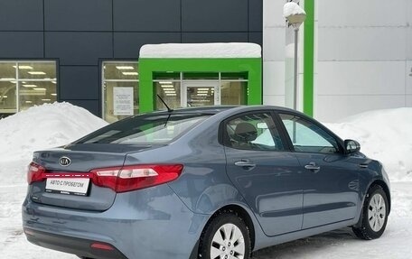 KIA Rio III рестайлинг, 2012 год, 999 000 рублей, 5 фотография