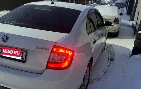 Skoda Rapid I, 2015 год, 455 000 рублей, 1 фотография