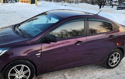 Hyundai Solaris II рестайлинг, 2011 год, 620 000 рублей, 1 фотография