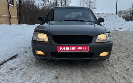 Hyundai Accent II, 2002 год, 350 000 рублей, 1 фотография