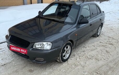 Hyundai Accent II, 2002 год, 350 000 рублей, 2 фотография