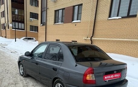 Hyundai Accent II, 2002 год, 350 000 рублей, 6 фотография