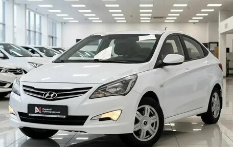 Hyundai Solaris II рестайлинг, 2014 год, 859 000 рублей, 3 фотография