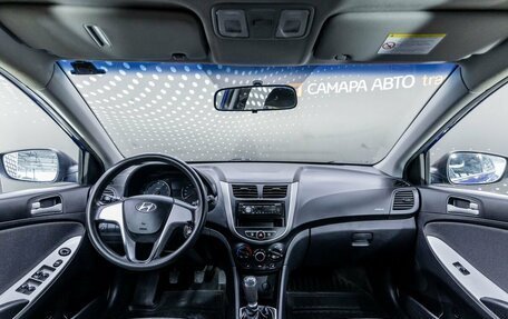 Hyundai Solaris II рестайлинг, 2011 год, 818 000 рублей, 14 фотография