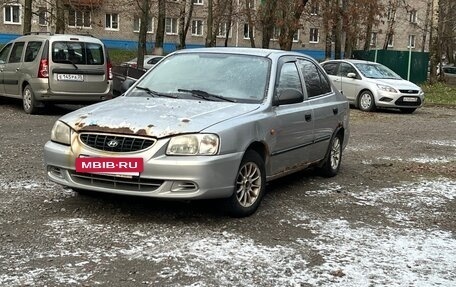 Hyundai Accent II, 2003 год, 90 000 рублей, 2 фотография