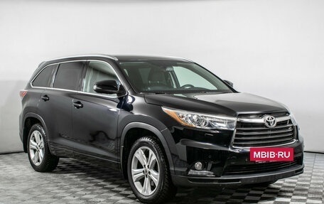 Toyota Highlander III, 2015 год, 3 050 000 рублей, 3 фотография