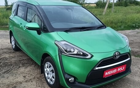 Toyota Sienta II, 2017 год, 1 615 000 рублей, 1 фотография
