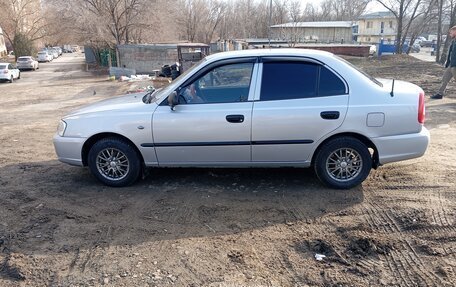 Hyundai Accent II, 2004 год, 430 000 рублей, 2 фотография