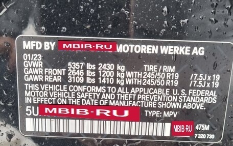 BMW X3, 2023 год, 6 000 000 рублей, 14 фотография