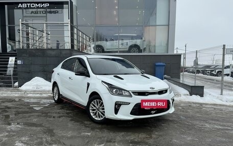 KIA Rio IV, 2017 год, 1 090 000 рублей, 3 фотография
