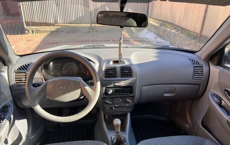 Hyundai Accent II, 2008 год, 455 000 рублей, 10 фотография