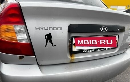 Hyundai Accent II, 2003 год, 290 000 рублей, 10 фотография