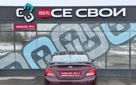 Hyundai Solaris II рестайлинг, 2011 год, 730 000 рублей, 6 фотография