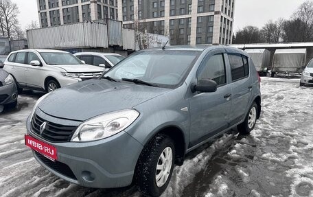 Renault Sandero I, 2011 год, 449 000 рублей, 1 фотография