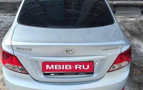 Hyundai Solaris II рестайлинг, 2011 год, 570 000 рублей, 6 фотография