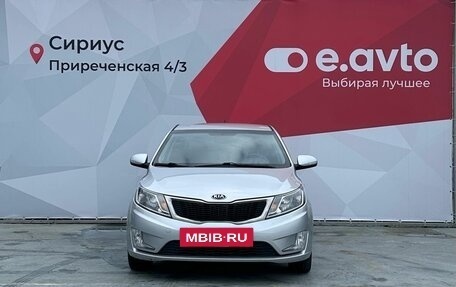 KIA Rio III рестайлинг, 2014 год, 1 020 000 рублей, 2 фотография