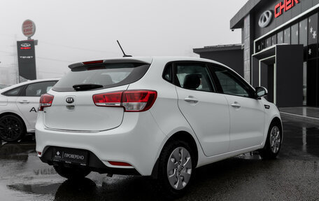 KIA Rio III рестайлинг, 2017 год, 1 445 000 рублей, 5 фотография