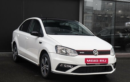 Volkswagen Polo VI (EU Market), 2016 год, 1 040 000 рублей, 3 фотография