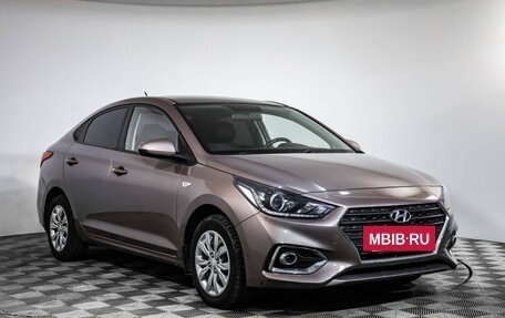 Hyundai Solaris II рестайлинг, 2018 год, 1 249 000 рублей, 3 фотография