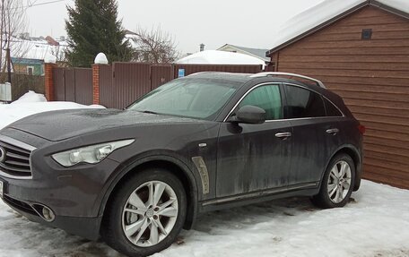 Infiniti FX II, 2013 год, 1 350 000 рублей, 2 фотография