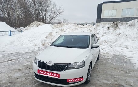 Skoda Rapid I, 2014 год, 780 000 рублей, 10 фотография
