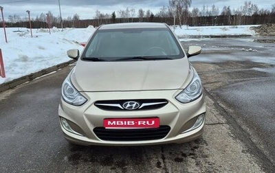 Hyundai Solaris II рестайлинг, 2011 год, 750 000 рублей, 1 фотография