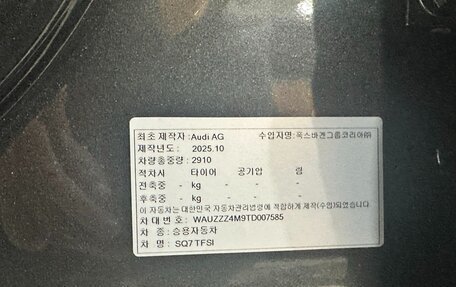 Audi SQ7, 2025 год, 17 900 000 рублей, 16 фотография
