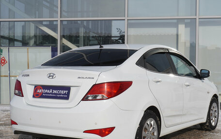 Hyundai Solaris II рестайлинг, 2015 год, 1 028 000 рублей, 5 фотография