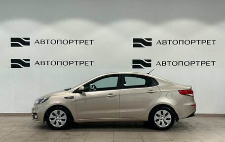 KIA Rio III рестайлинг, 2015 год, 849 000 рублей, 2 фотография