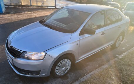 Skoda Rapid I, 2015 год, 815 000 рублей, 3 фотография